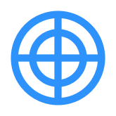 icon of a target with cross hairs